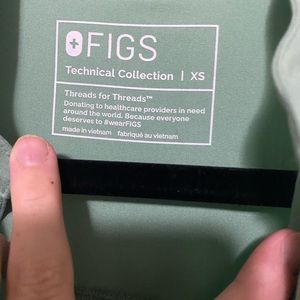 Figs Rafaela top. Size XS Jade.